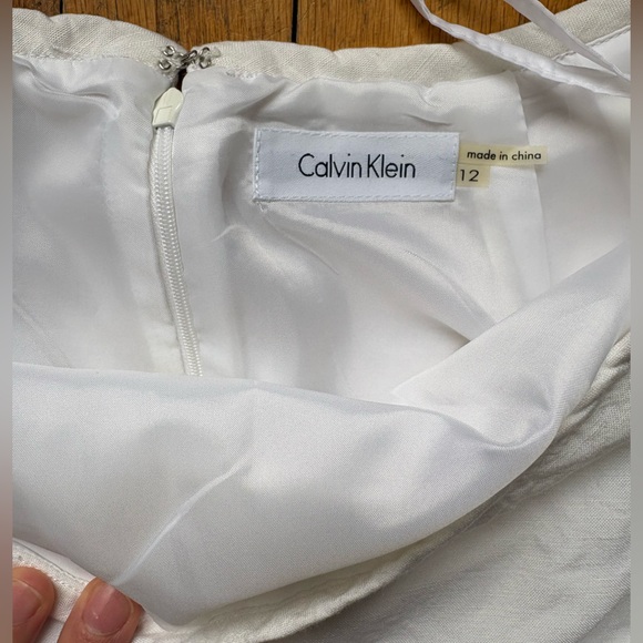 Calvin Klein linen blend skirt - Picture 4 of 10